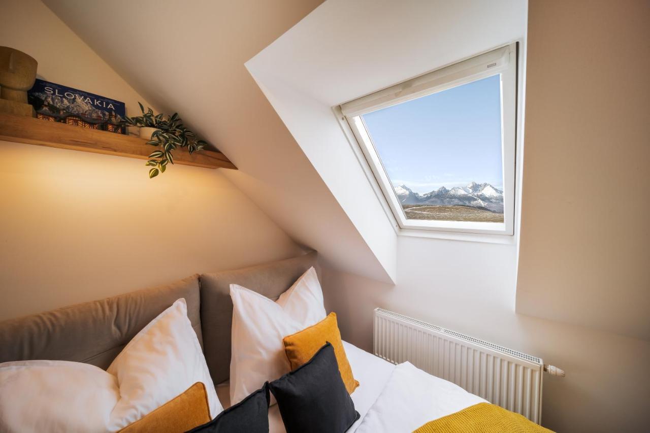 Cozy Mountain Attic Apartment In High Tatras Vel'ka Lomnica Exteriör bild